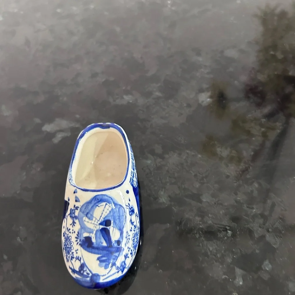 RVS Holland Delfts blue small clog. - Picture 4 of 5